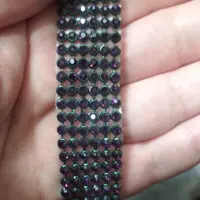 نگین متری اتویی بادمجانی 10 ردیفه 65 سانت