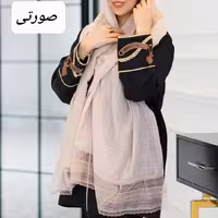 شال  نخی مزونی دستگ گیپور قواره 2 در 75 مناسب استفاده روزمره و کاملا مجلسی