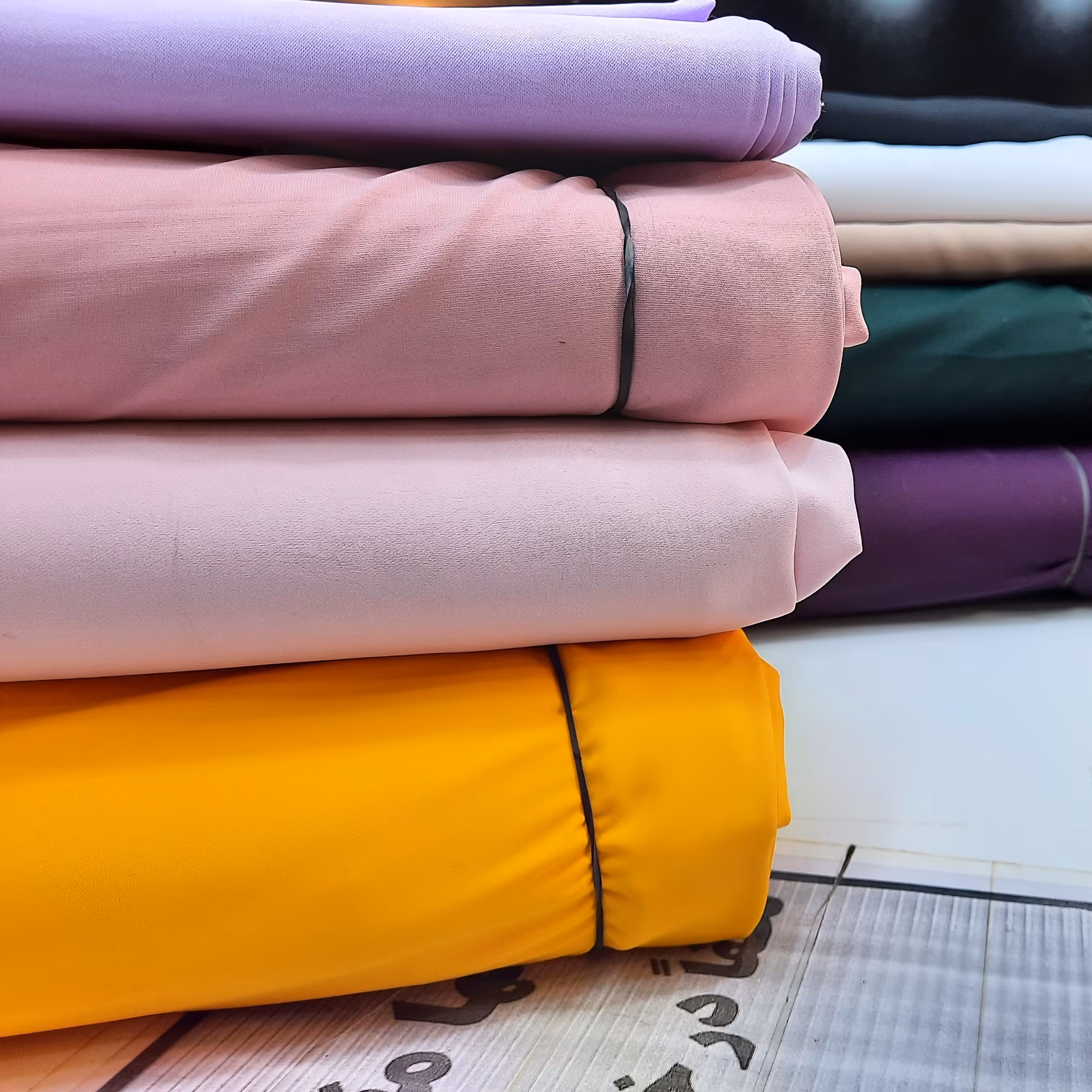 پارچه کرپ الیزا (فلور یا جسیکا ) یه جنس وارداتی خیلی خیلی نرم ولطیف