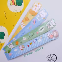 خط کش فانتزی قابل انعطاف نشکن مگنتی لوازم تحریر 