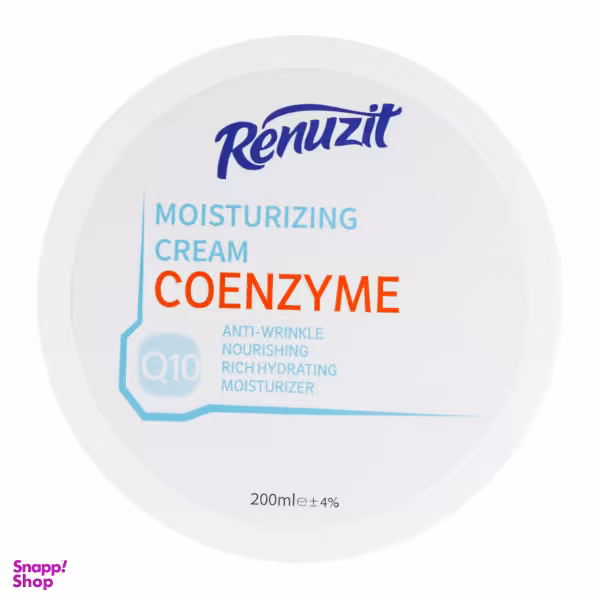 کرم مرطوب کننده رینوزیت مدل COENZYME Q10 حجم 200 میلی لیتر