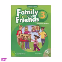 کتاب 3 American English Family and Friends اثر Tamzin Thompson انتشارات جنگل