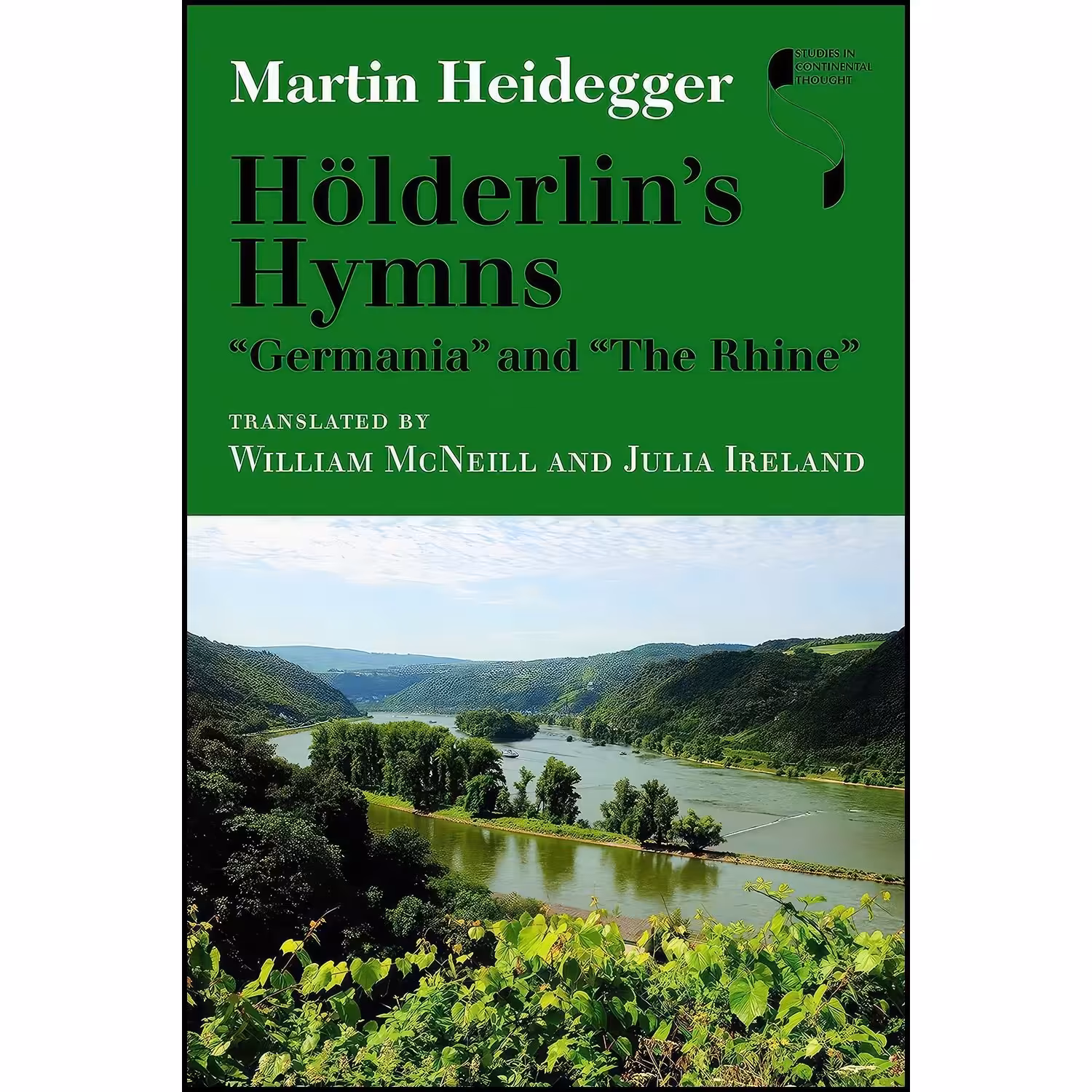کتاب زبان اصلی Holderlins Hymns Germania and The Rhine 