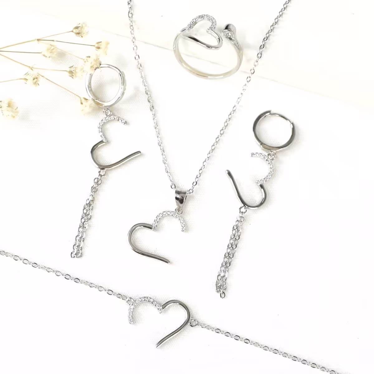 سرویس قلب نقره ساخت ایتالیا کد 9526