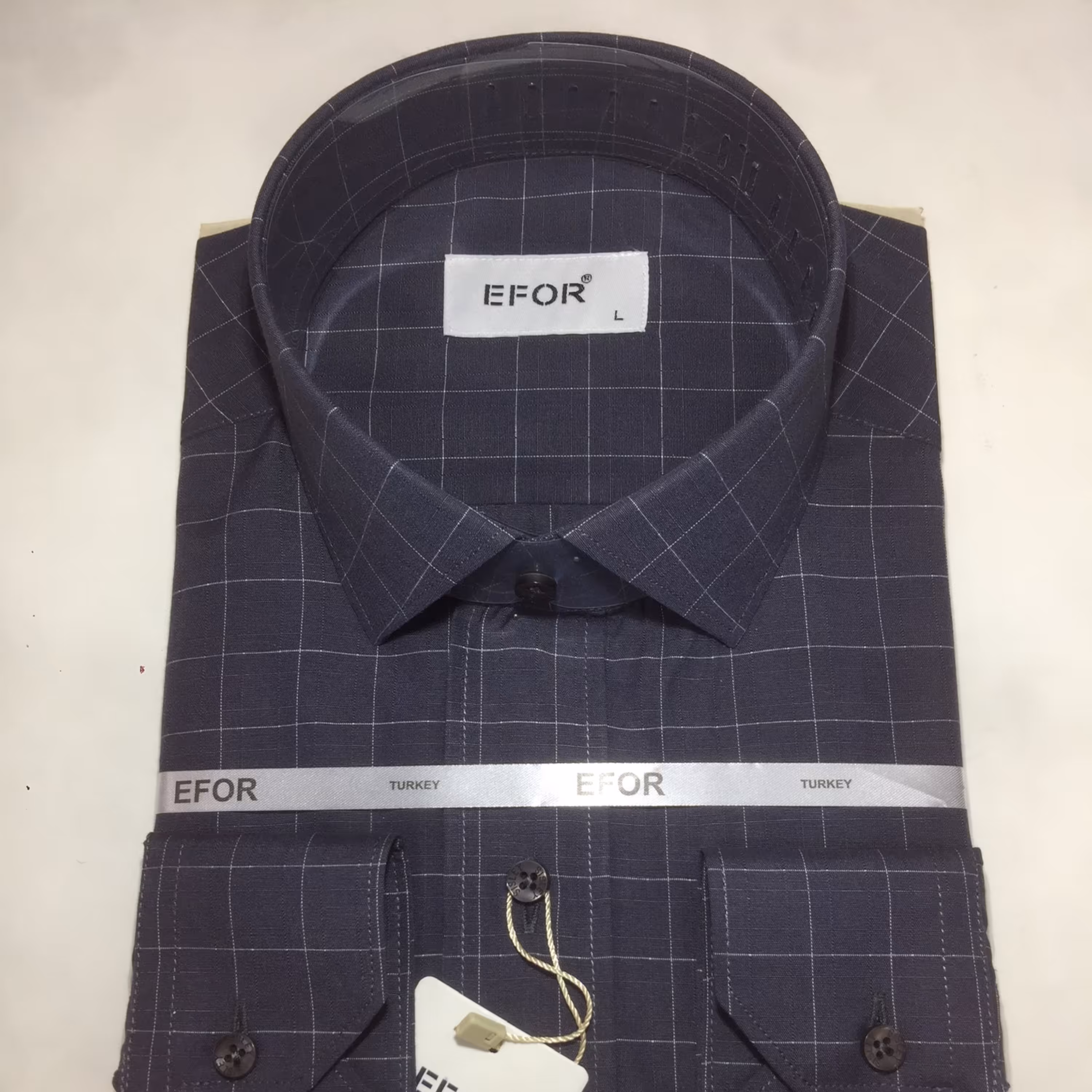 پیراهن چهار خانه مهو