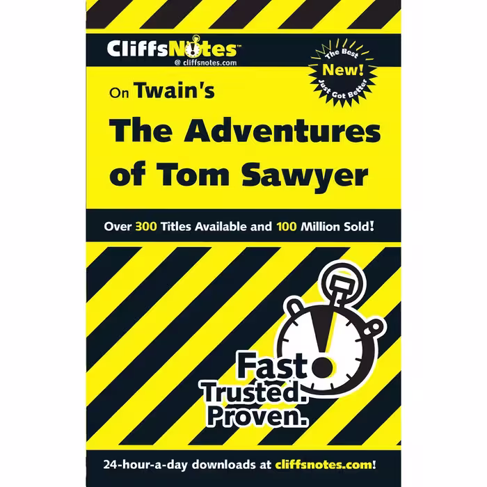 کتاب زبان اصلی CliffsNotes on Twains The Adventures of Tom Sawyer