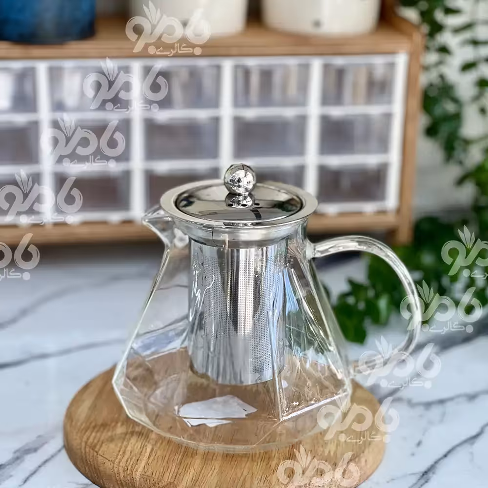 قوری پیرکس استیل 750میل الماسی 173