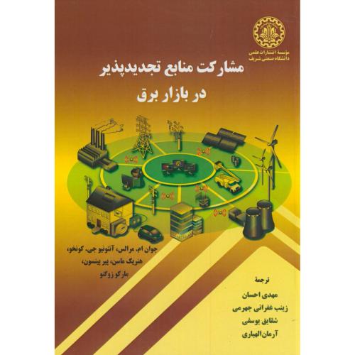 کتاب مشارکت منابع تجدیدپذیر در بازار برق