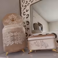 ست سطل و جادستمال مخملی