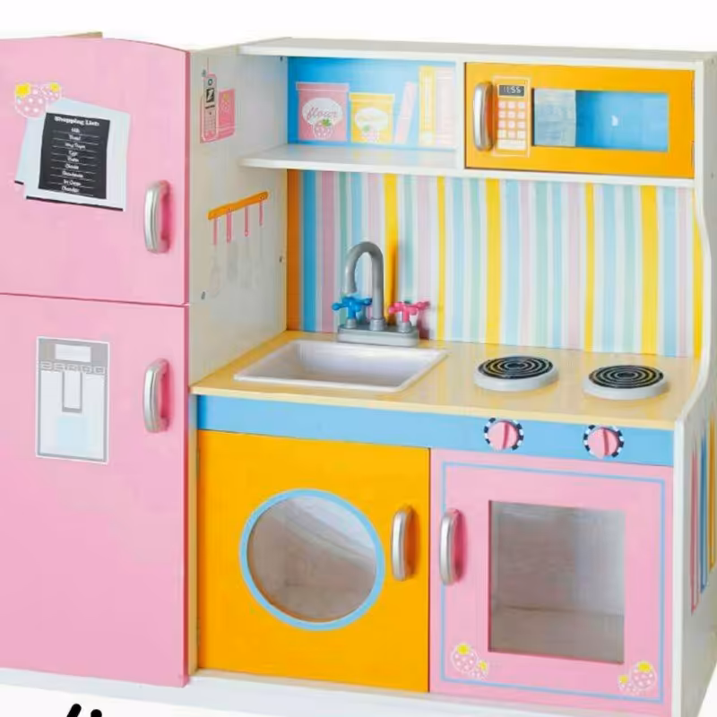 آشپزخانه کامل چوبی کد 83122