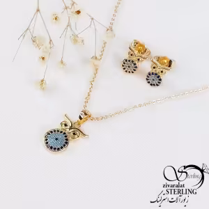 نیمست ژوپینگ جغد طرح چشم نظر کد 10734