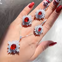 نیمست جواهری نقره