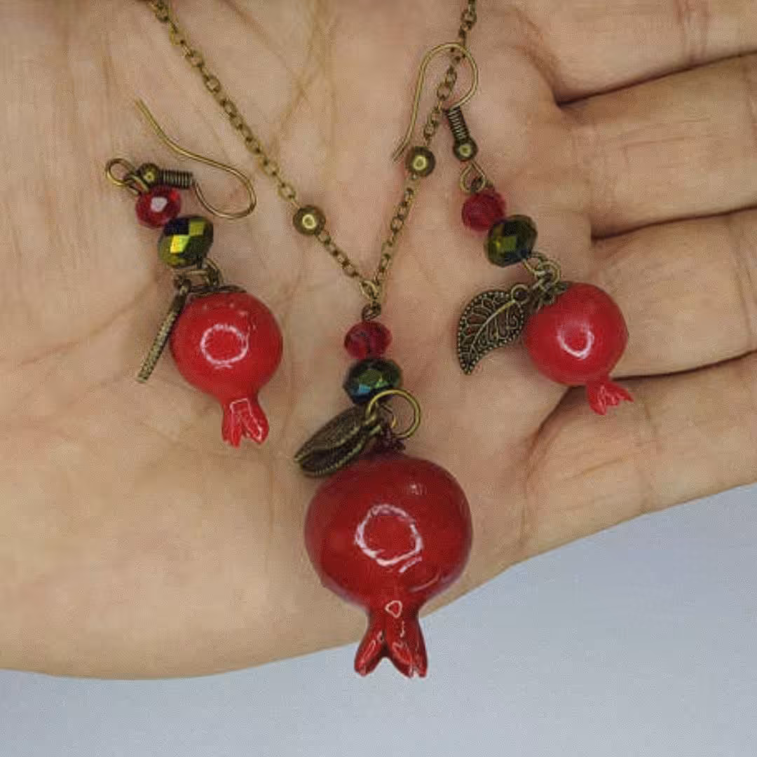 نیم ست انار شب یلدا 