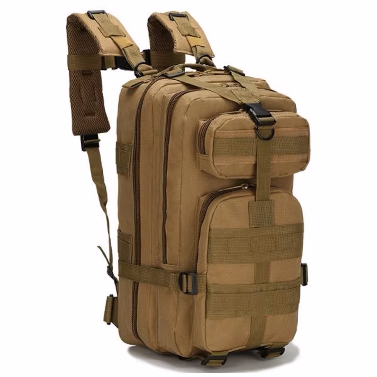 کوله پشتی مدل تاکتیکال امریکایی رنگ خاکی