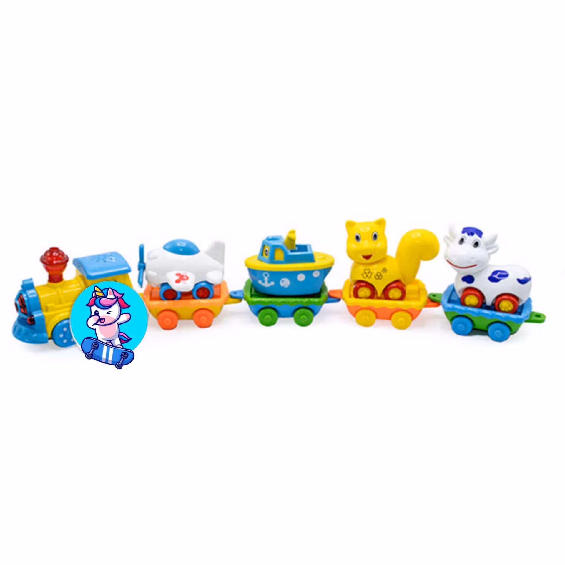 اسباب بازی قطار حیوانات