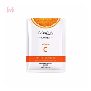 ماسک ورقه‌ای ویتامین C  بیوآکوا