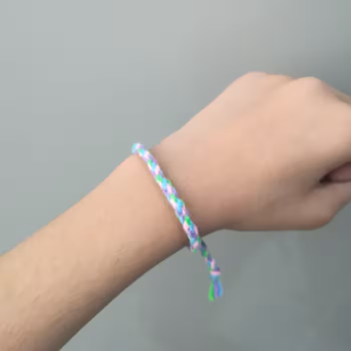 دستبند دوستی بافتنی 