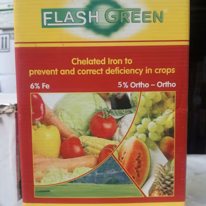 کود آهن  6 درصد   اسپانیایی فلش گرین (1 کیلوگرمی ) اورتو5
