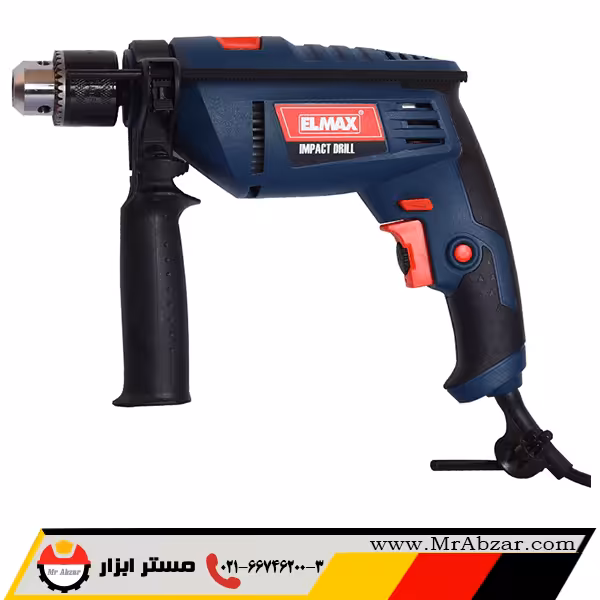 دریل چکشی 13 میلیمتر 750 وات المکس I.D142