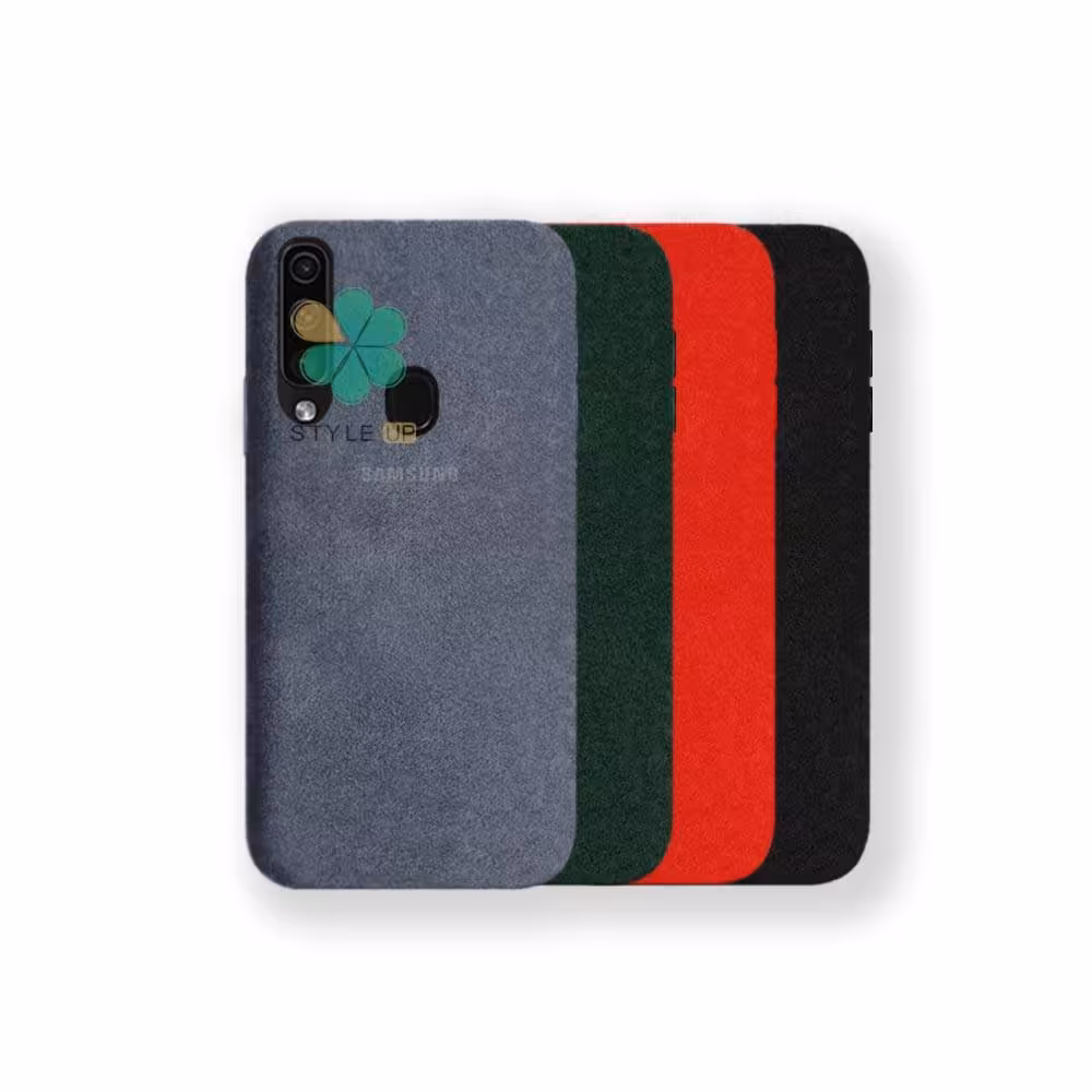 قاب Alcantara گوشی سامسونگ Samsung Galaxy A20s مدل مخملی