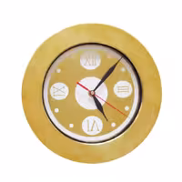 ساعت دیواری برنزی C45