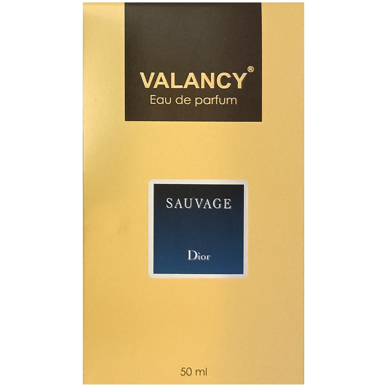 ادو پرفیوم مردانه والانسی مدل Sauvage Dior حجم 50 میلی لیتر
