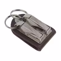 جاسوییچی کمربندی دوتایی چرمی فلزی