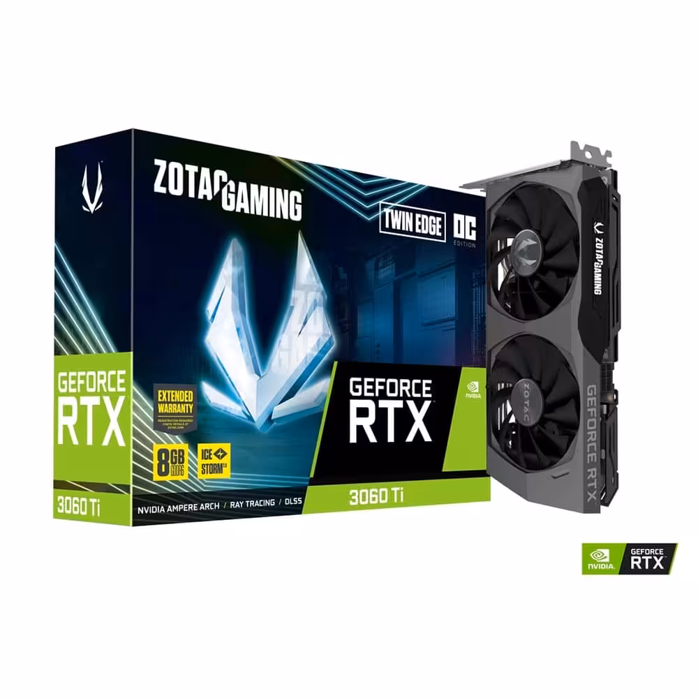 کارت گرافیک زوتک ZOTAC RTX 3060 TI Twin Edge OC 8GB