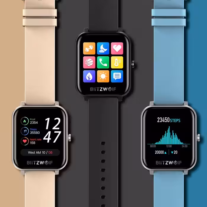 ساعت هوشمندQCY دارای امکان برقراری تماس منوی فارسی و 18ماه گارانتی 