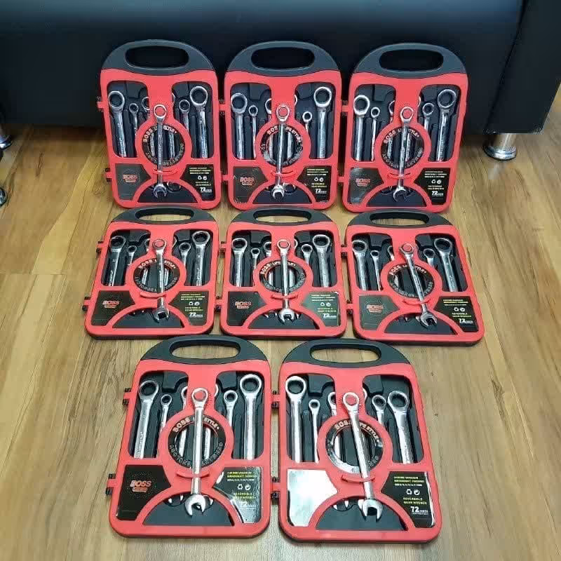  مجموعه آچار جغجغه ای برند  باس (هزینه ارسال پس کرایه بعهده خریدار محترم)