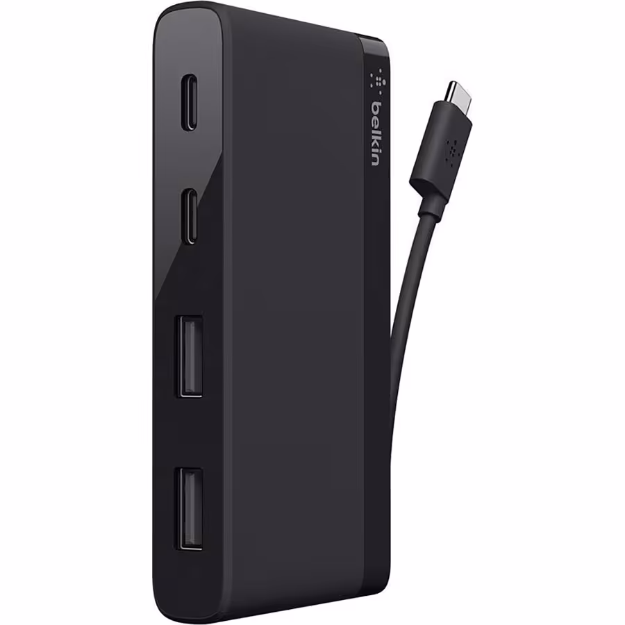 هاب USB-C بلکین مدل F4U090btBLK