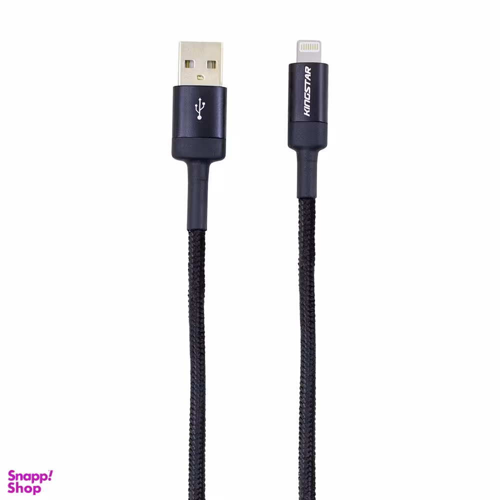 کابل تبدیل USB به Lightning کینگ استار (King Star) مدل K48 I به طول 1.2m