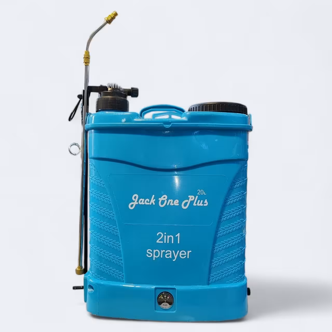 سمپاش20 لیتری شارژی دو کاره جک وان همراه لانس برنجی و لانس 3متری باتری جدید همراه لوازم جانبی 