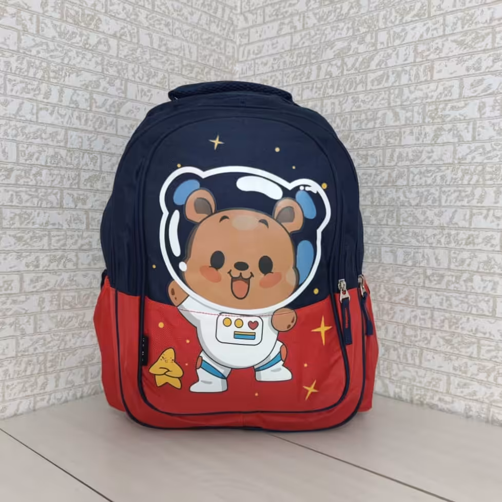 کوله مدرسه ای  پسرانه کوله مدرسه ای دخترانه طرح فضانورد کیفیت عاالی 