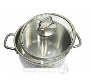 قابلمه استیل سوفرام سایز 14 بلند مدل گاستو - GUSTO