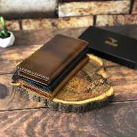 کیف پول مردانه دیاکو ساده چرم اصل طبیعی
