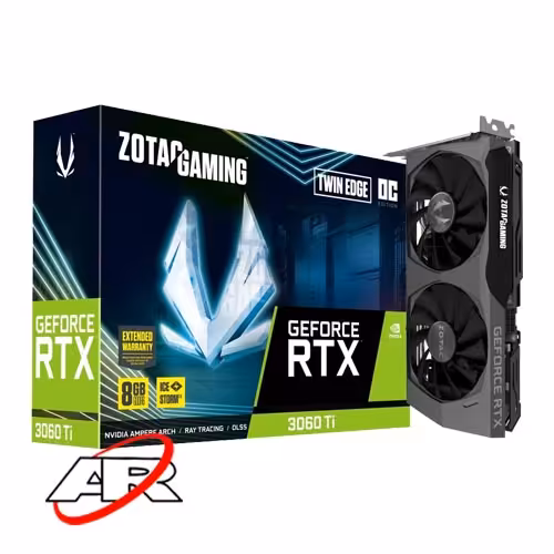 کارت گرافیک زوتک مدل RTX 3060 Ti TWIN EDGE OC 8GB