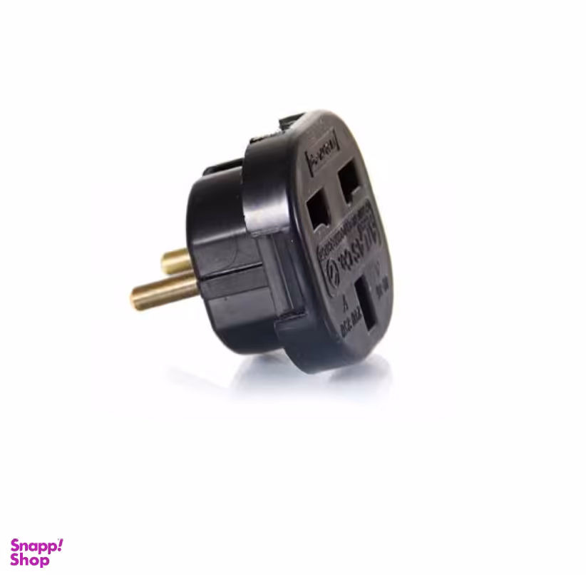 مبدل پریز برق 3 به 2 برنجی اطلس مدل 7700