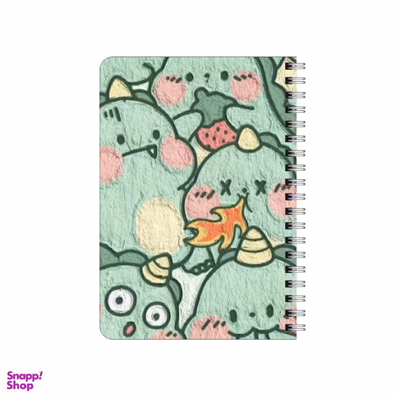 دفترچه یادداشت بامبیلیپ مدل چوبی طرح دایناسور کد 0267386