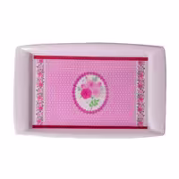 سینی مهروز کد B-4 طرح گل 1

