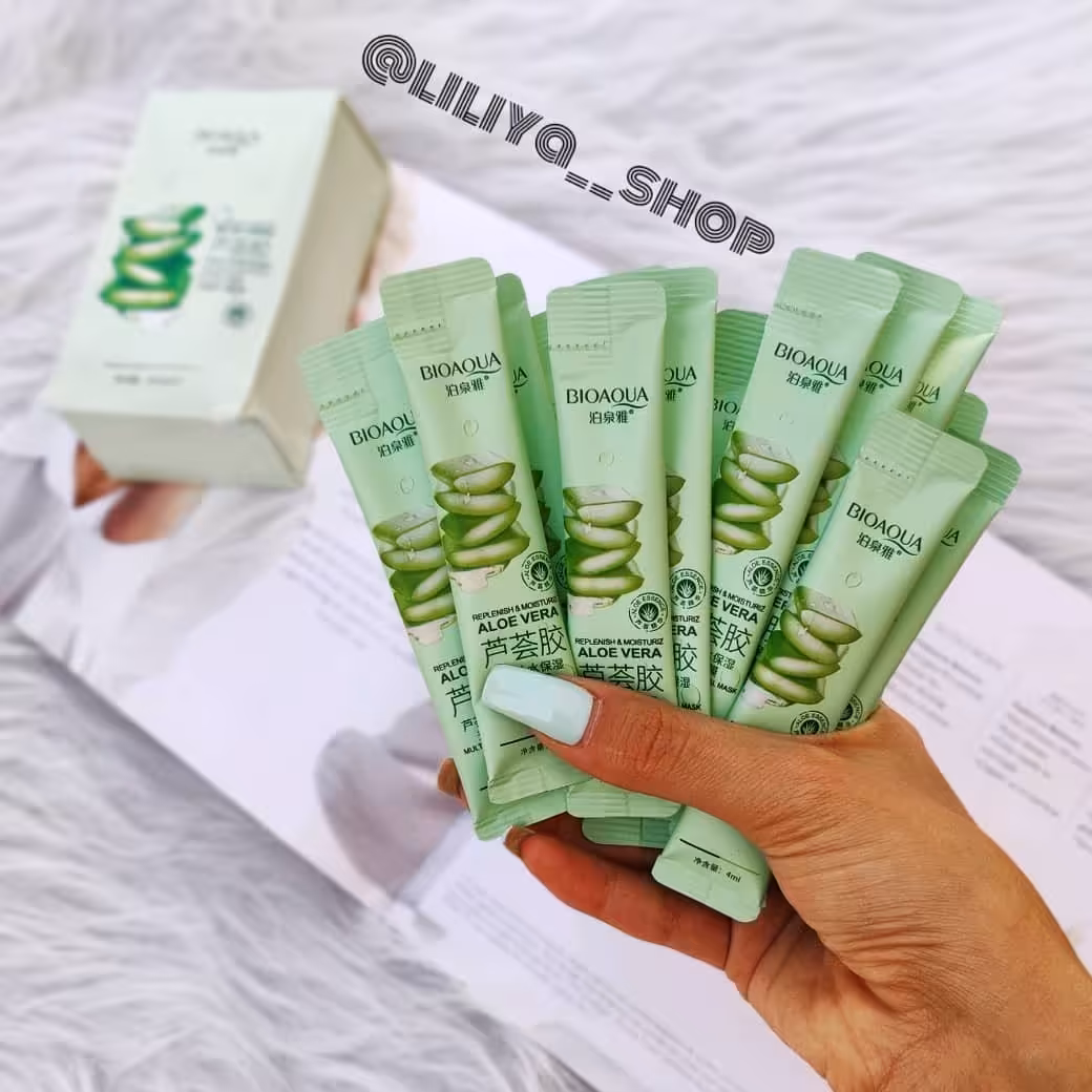  ماسک شب  آلوورا بیواکوا ساشه ای پک 20عددی