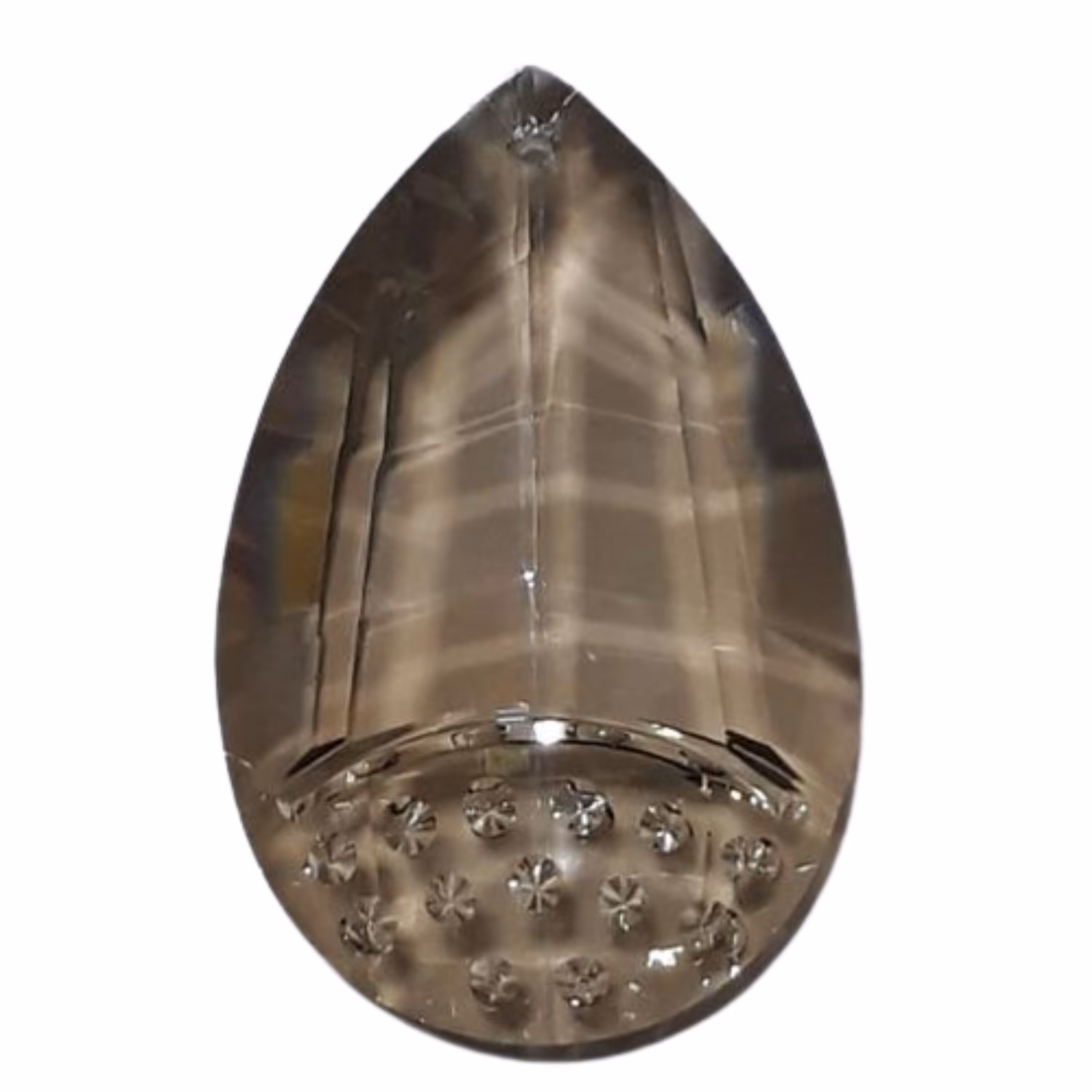 کریستال بادامی زیر نگینی شامپاینی سایز 50 (سایز کوچک)