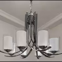 لوستر لهستانی مدل شاخه پیچ   منظم محصول لوستر کلاسیک((پس کرایه))