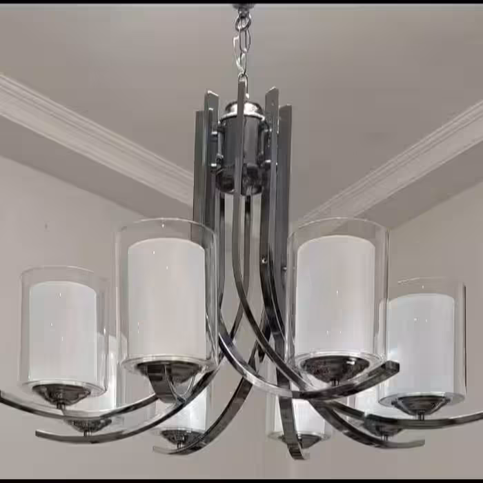 لوستر لهستانی مدل شاخه پیچ   منظم محصول لوستر کلاسیک((پس کرایه))