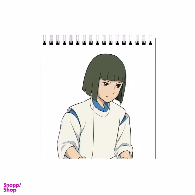 دفتر طراحی ۶۰ برگ مدل انیمه شهر اشباح کد 3296484