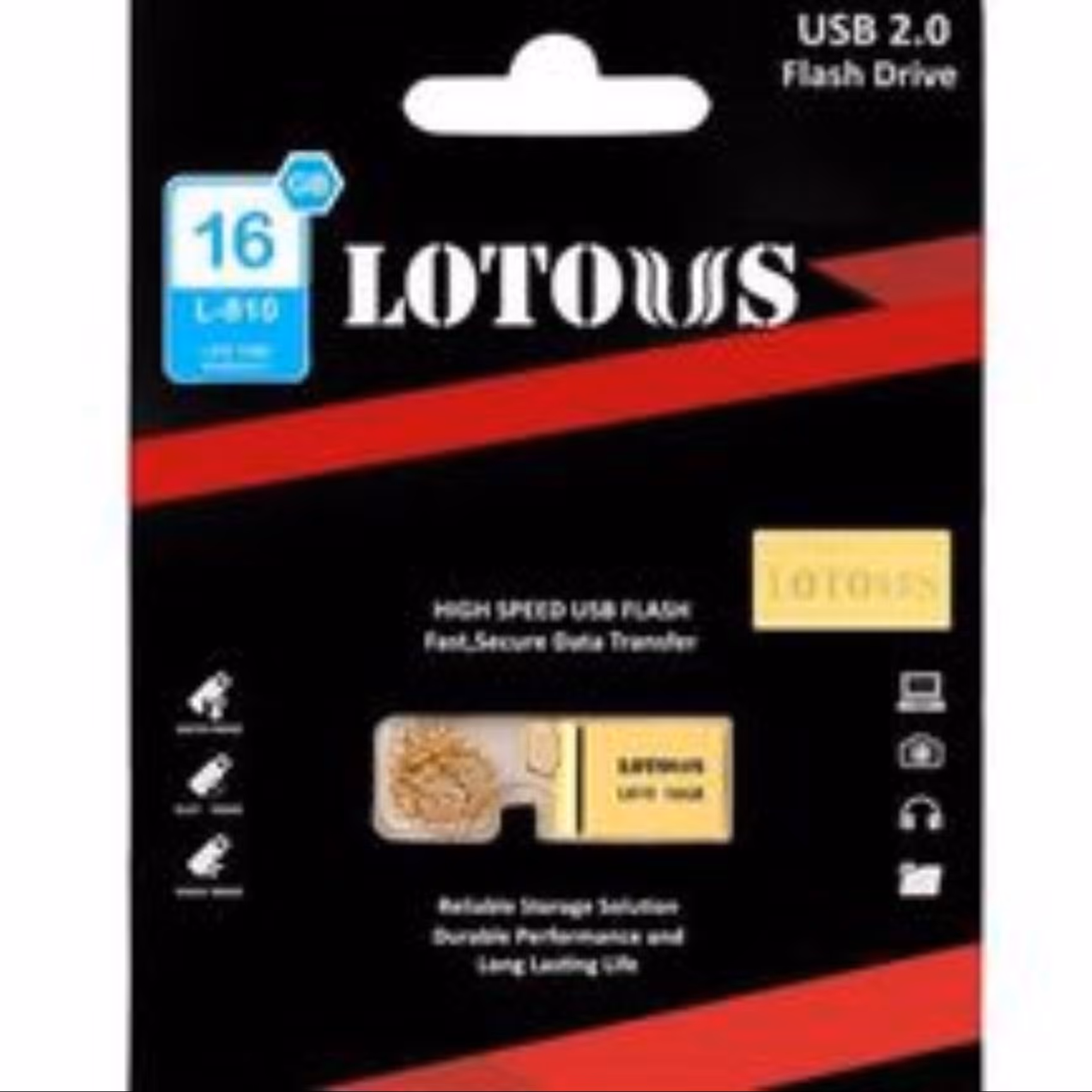 فلش مموری لوتوس مدل L810 ظرفیت 16 گیگابایت