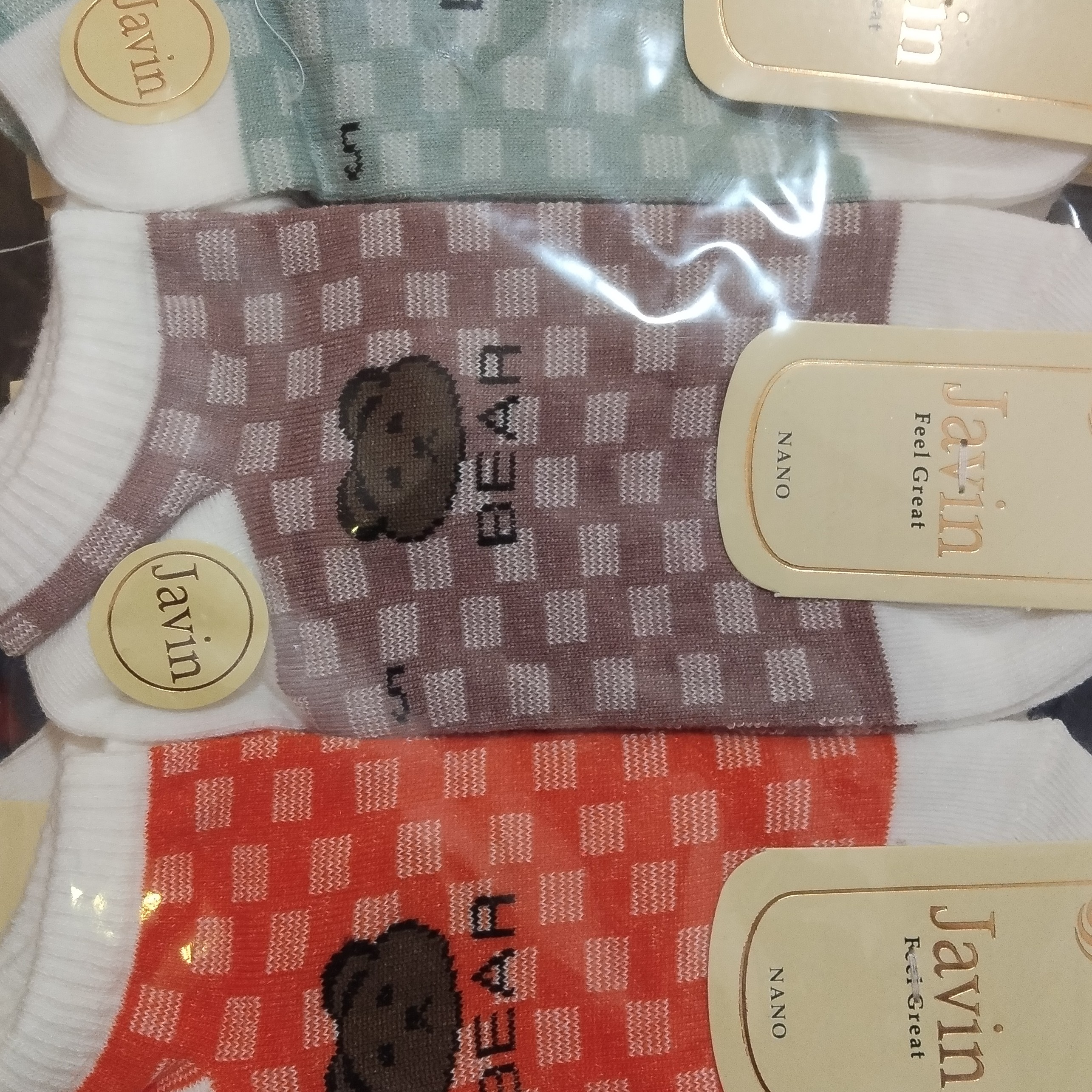 جوراب بچه گانه نخ پنبه