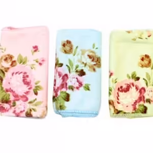 دستمال آشپزخانه گلدار آنجل سه عددی