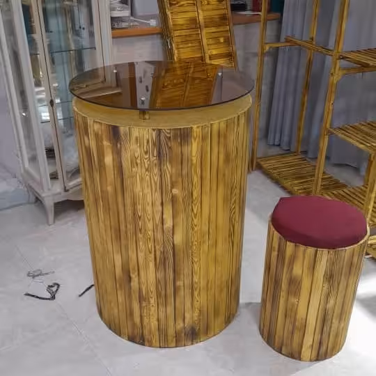 میزپیشخوان چوبی_کانتر چوبی