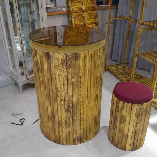 میزپیشخوان چوبی_کانتر چوبی